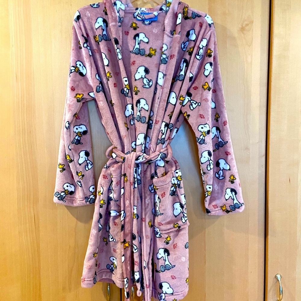 Peanuts Plush Hooded Robe